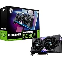 ［Dell］NVIDIA GeForce RTX 5060 8GB GDDR7 MSI Gaming RTX 5060 Ti 8G Gaming OC Graphics Card (8GB GDDR7,TBA